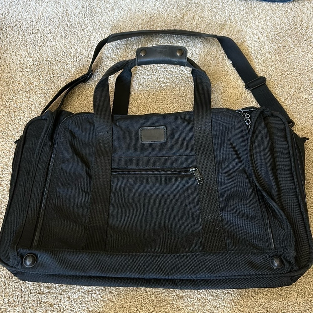 Tumi Expandable Travel Briefcase Bag